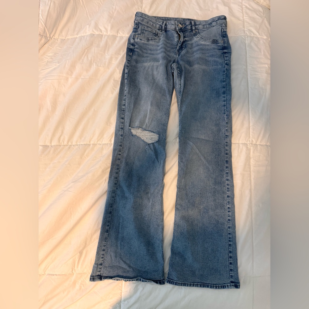 H&M Boot cut, low rise jeans
